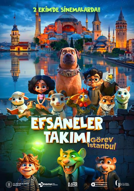 Efsaneler Takımı: Görev İstanbul afişi