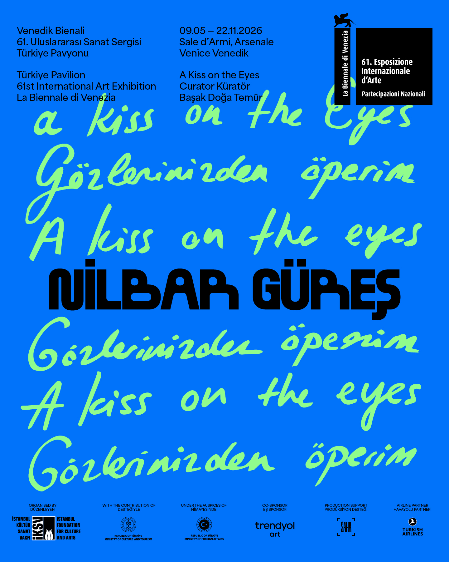 Venedik Sanat Bienali’nde Nilbar Güreş Sergisi